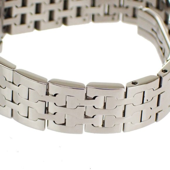 Authentic HERMES H Wristwatch HH1.210 Quartz Stainless Steel Silver Orange main image 11